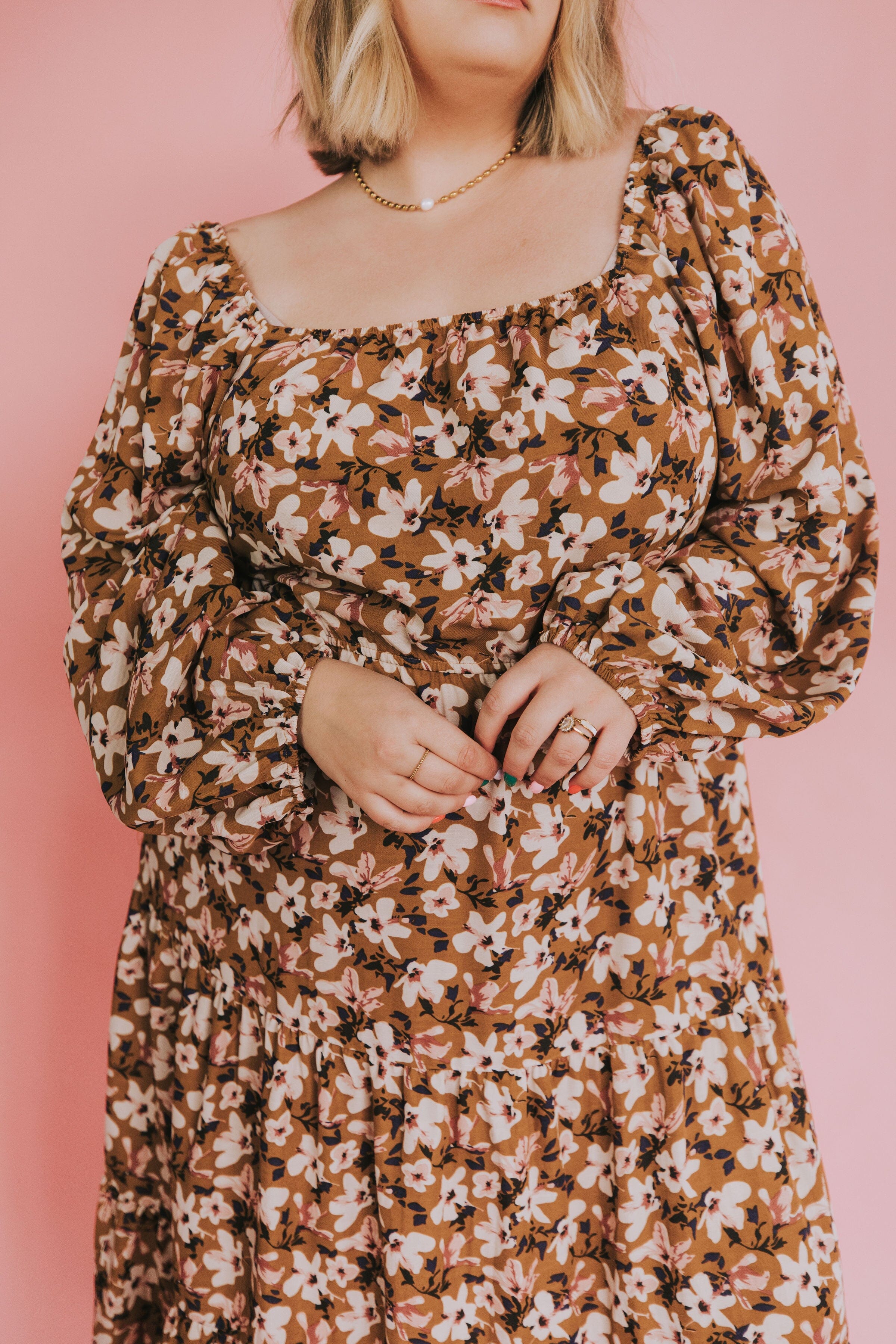 PLUS SIZE - Right Timing Dress