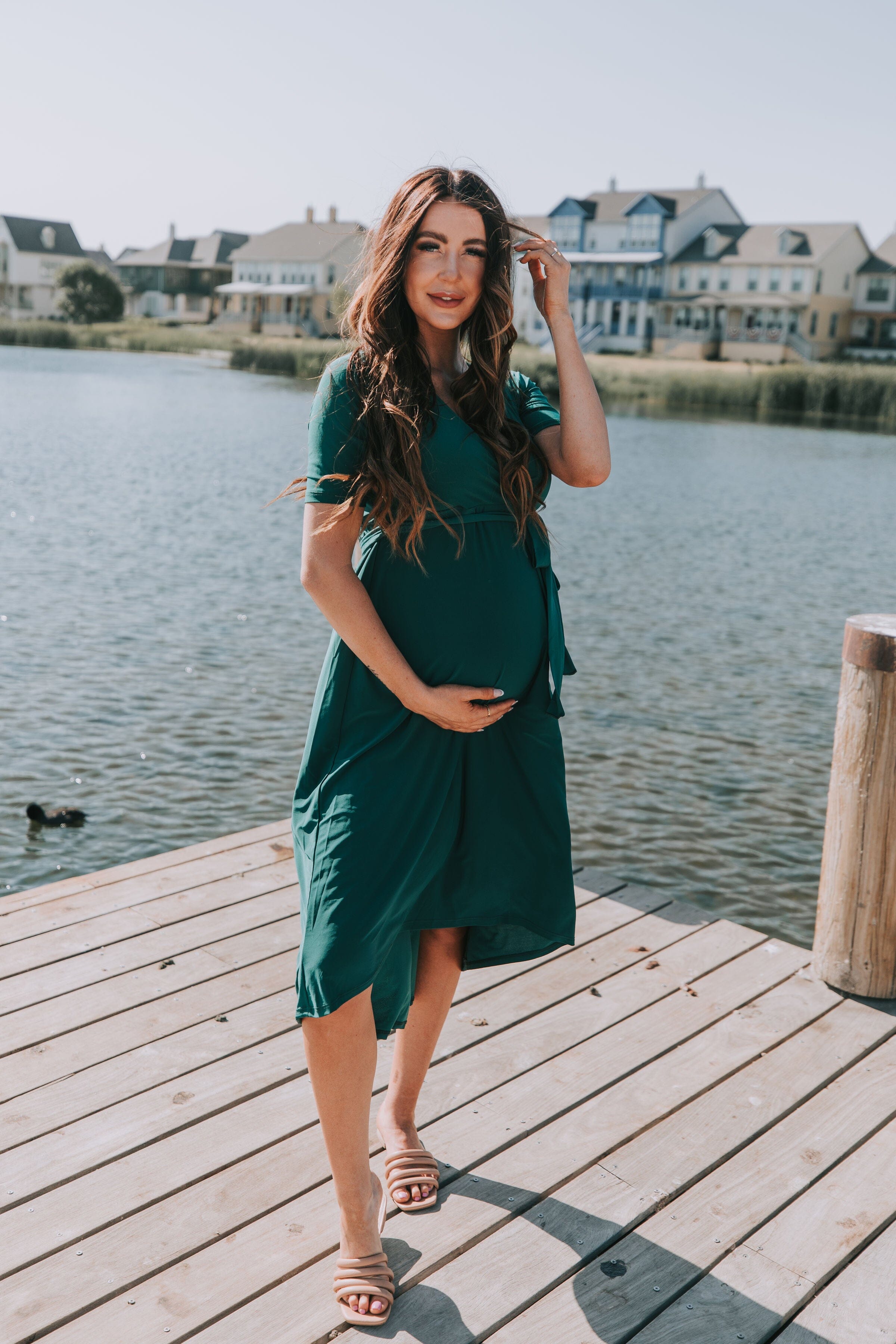 Bundle Of Joy Maternity Dress - 2 Colors 