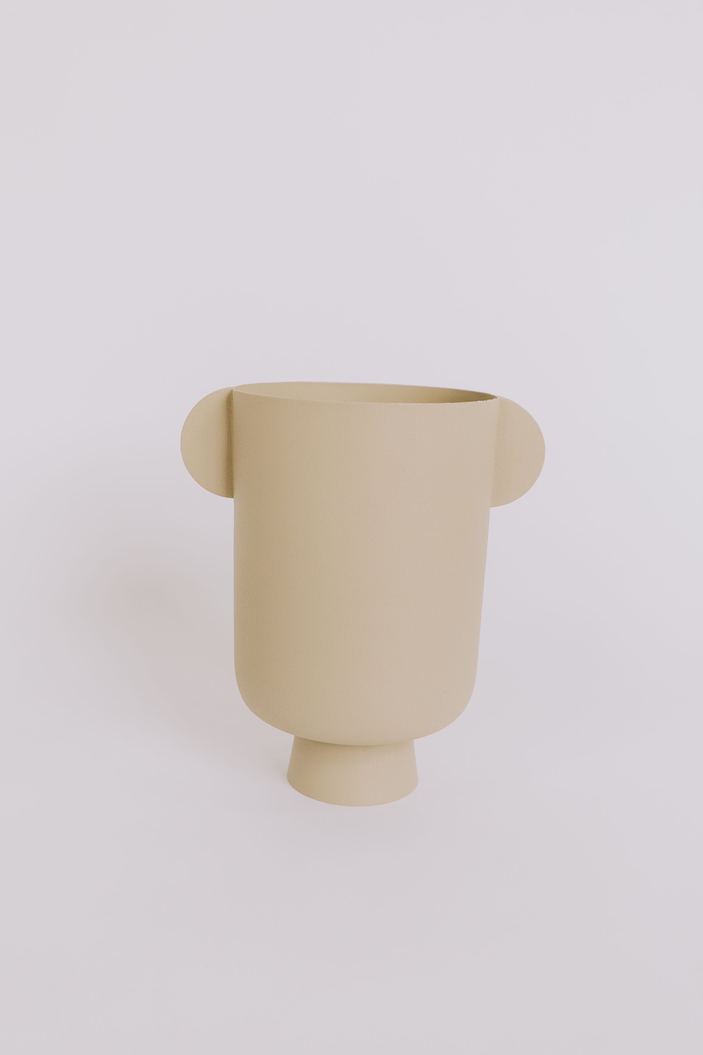 Metal Vase with Handles