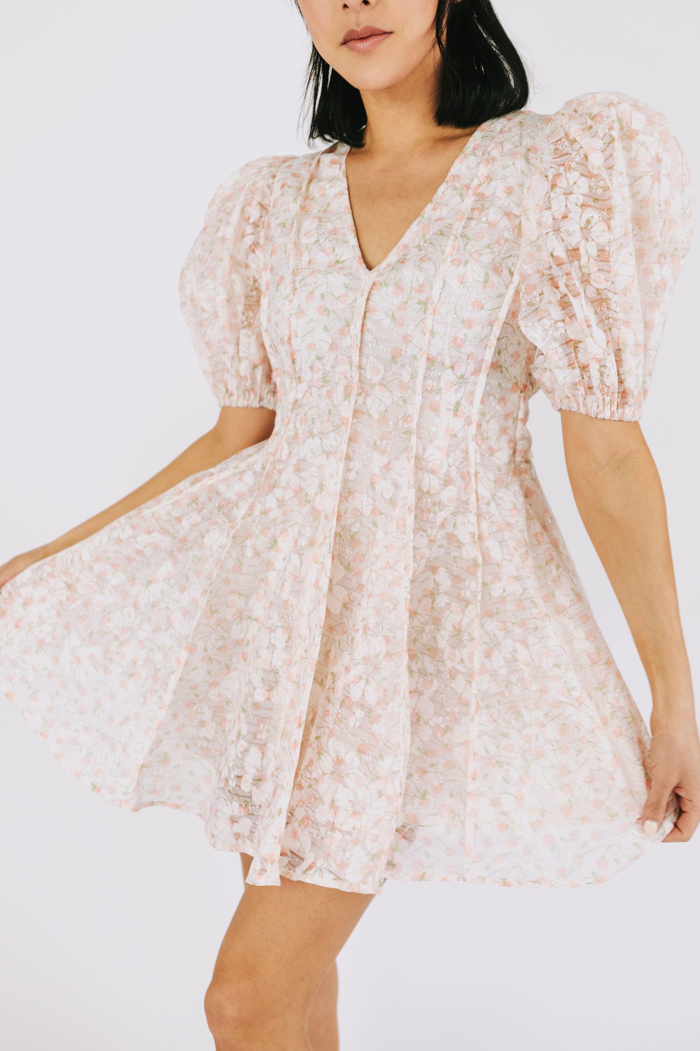 Peach Blossom Dress