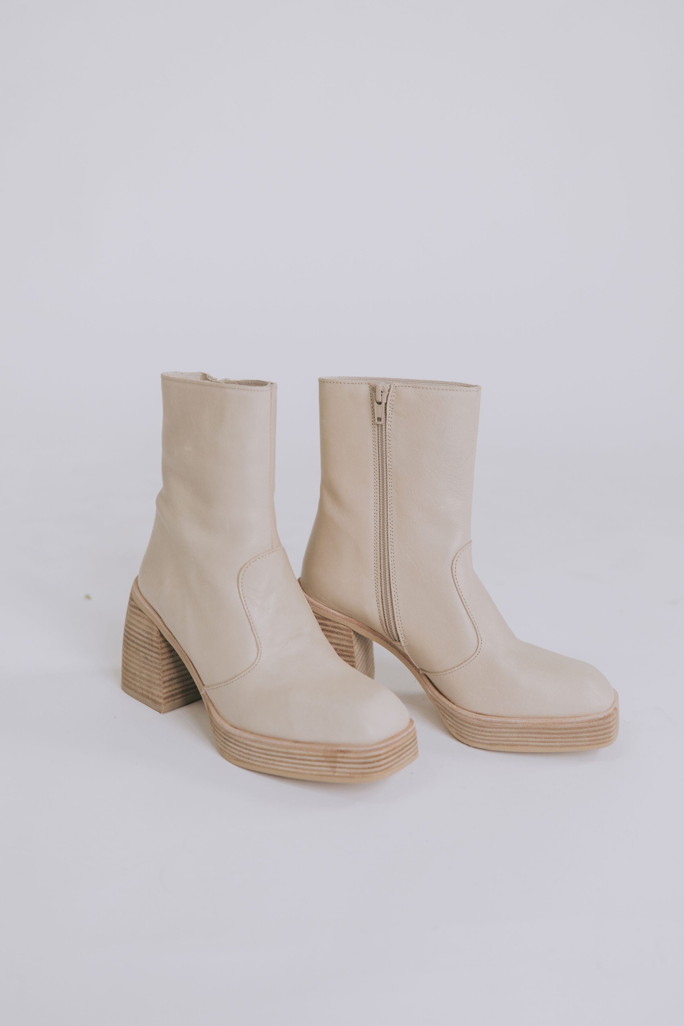 FREE PEOPLE - Ruby Platform Ankle Boots 