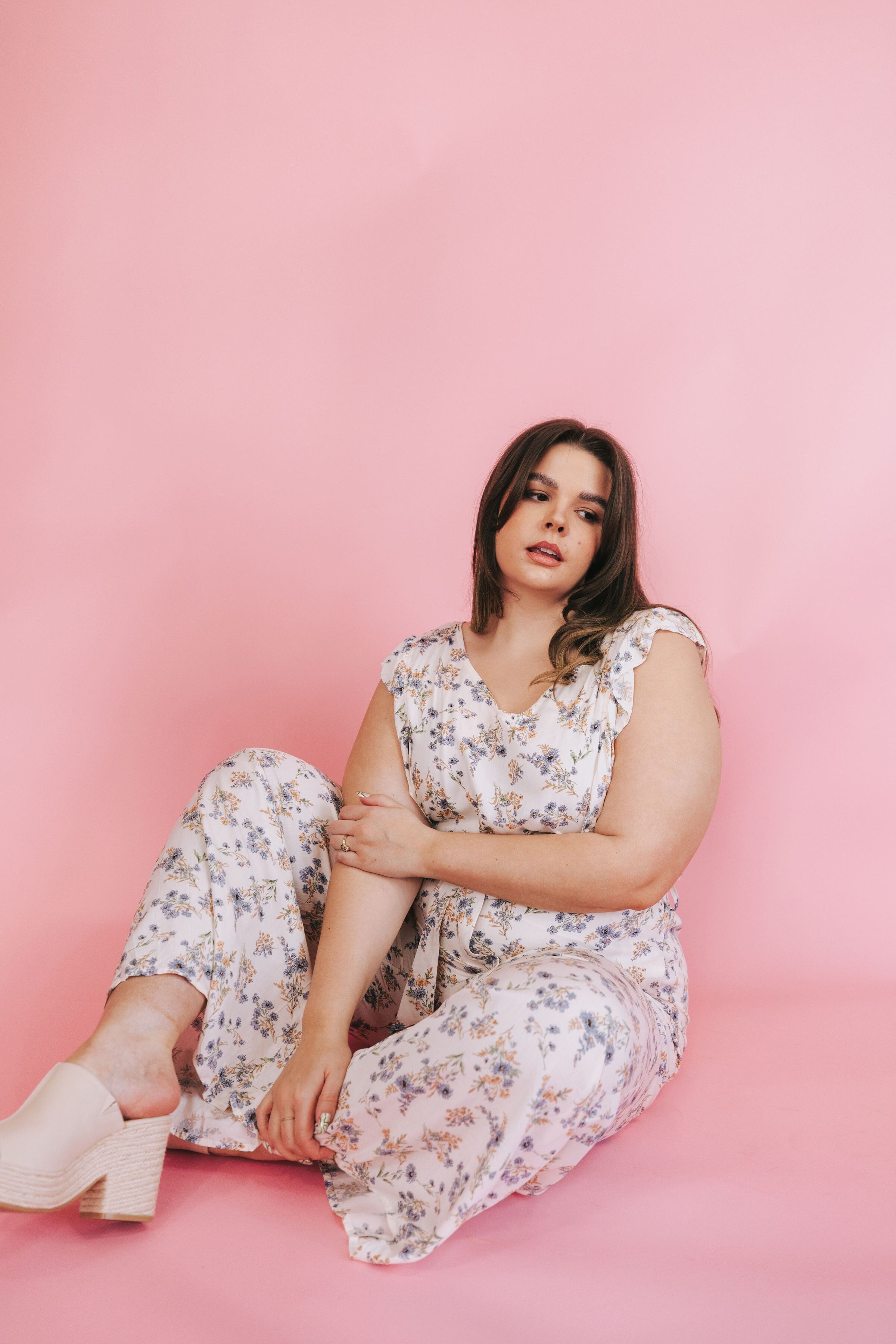 PLUS SIZE - She's With Me Jumpsuit