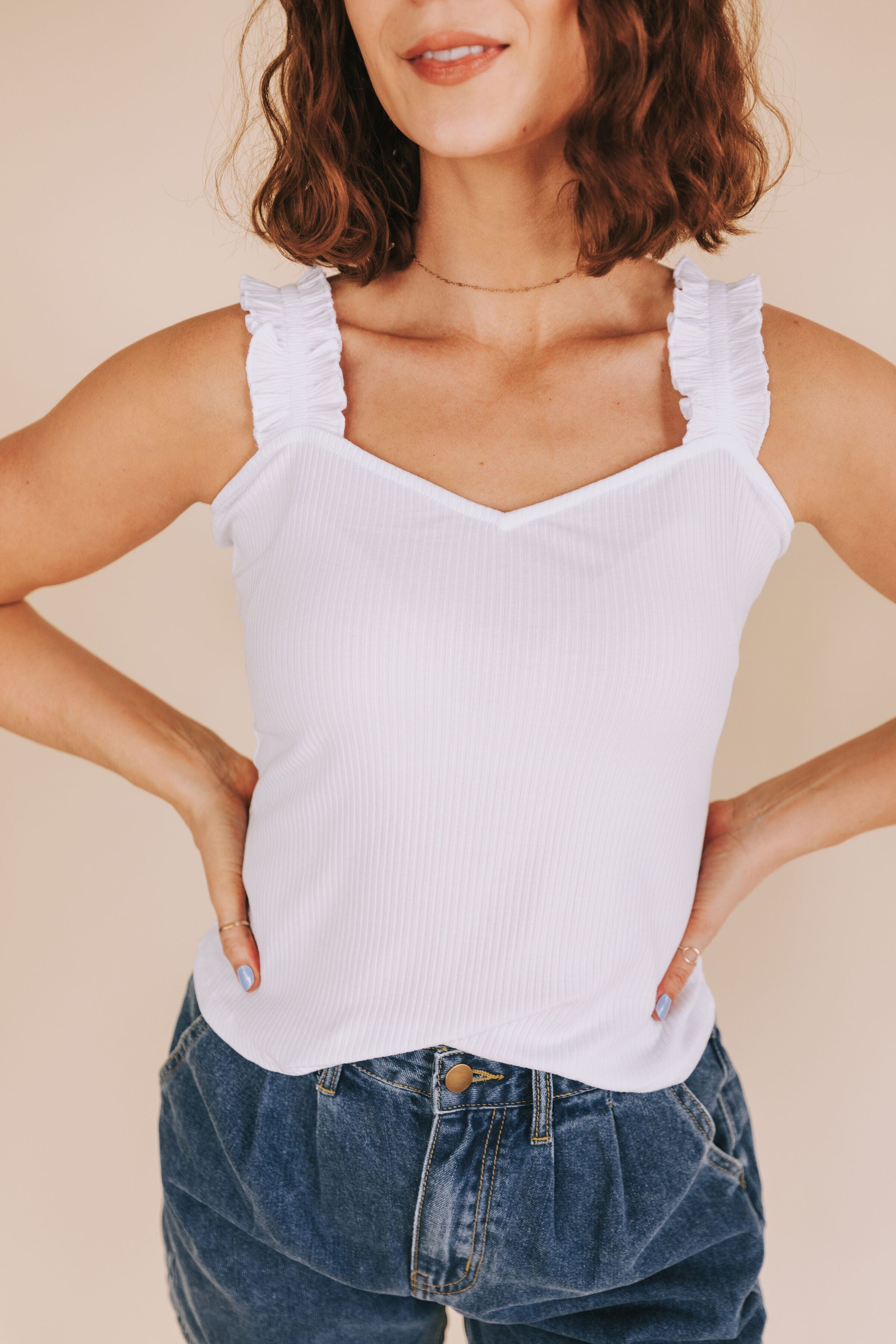Just Let It Ring Tank Top - 2 Colors!