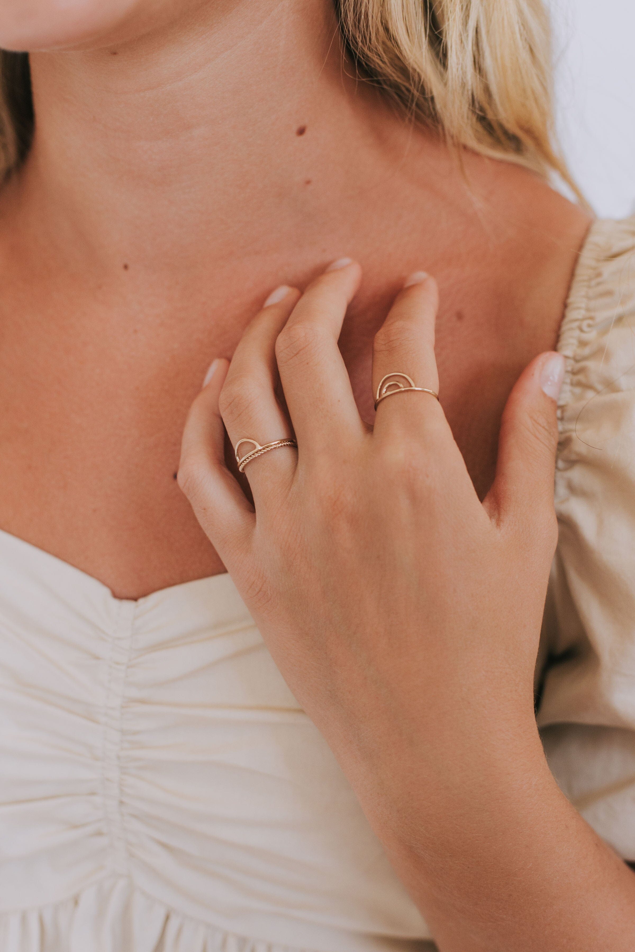 Double Arch Ring 