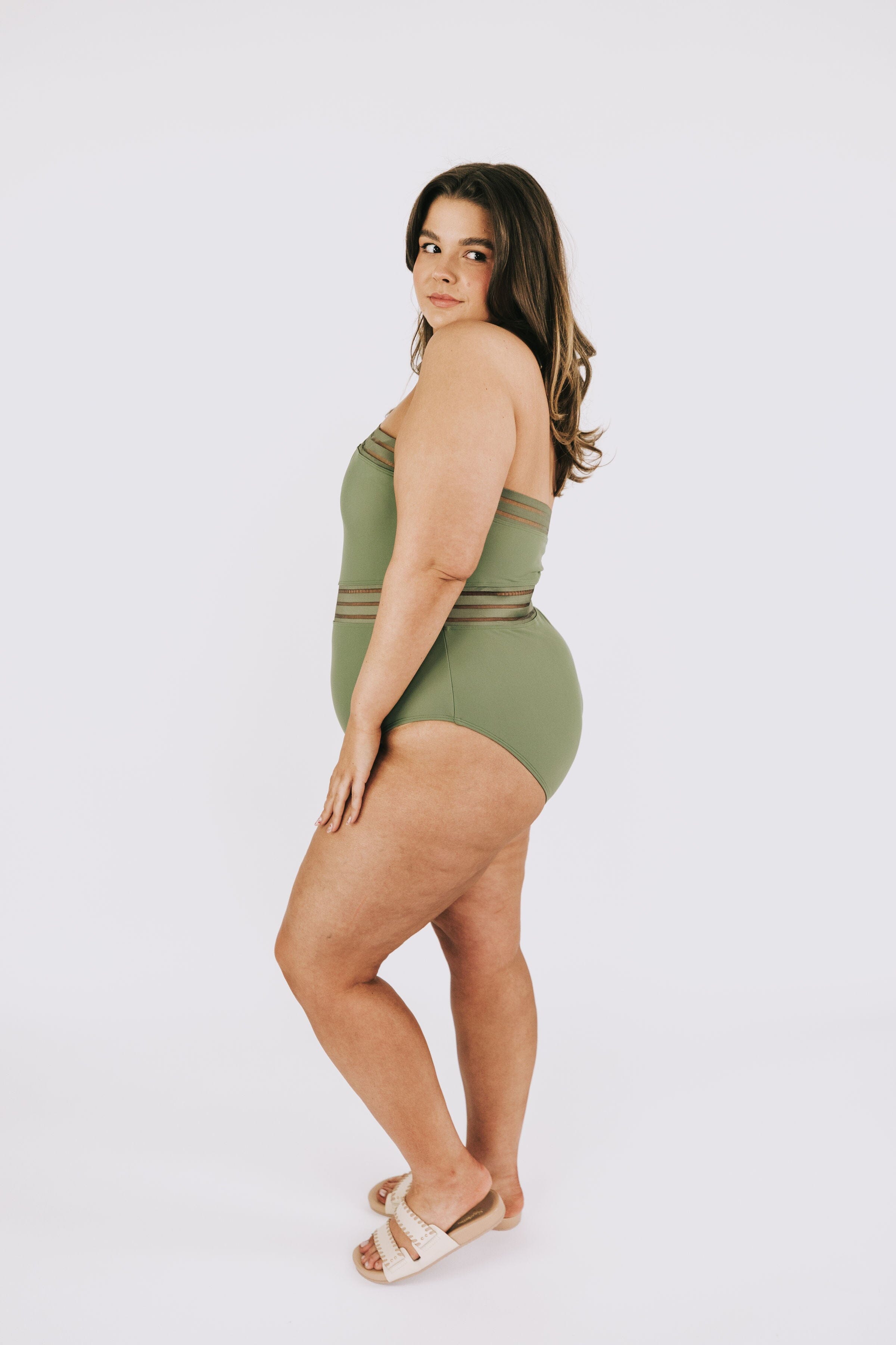 PLUS SIZE - Wave Of You One-Piece