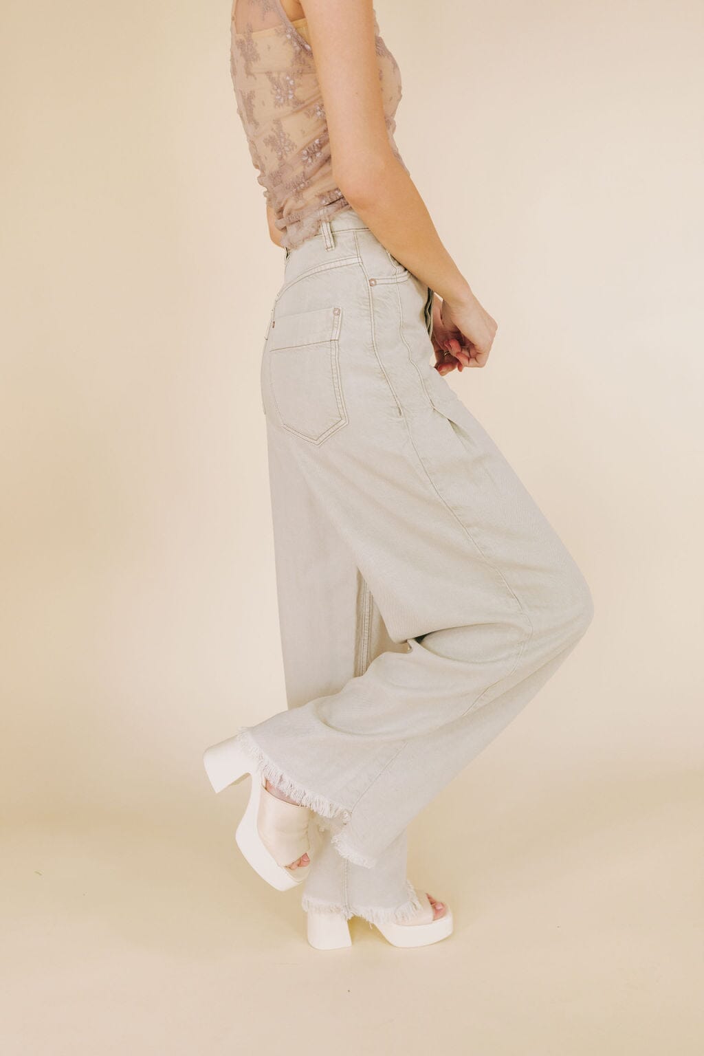 FREE PEOPLE - Old West Slouchy Jeans - 3 Colors!
