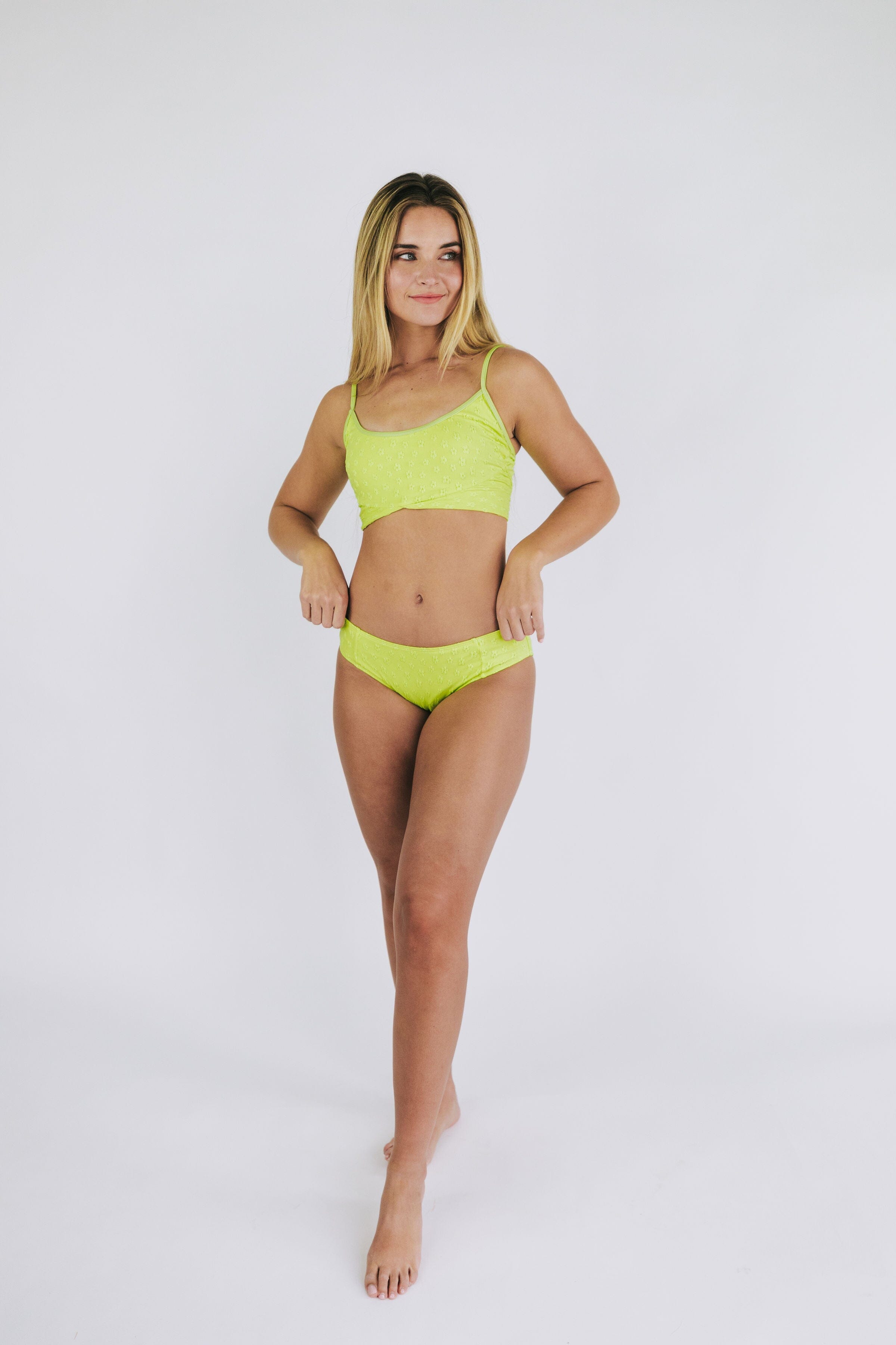 Lime Bikini Bottom