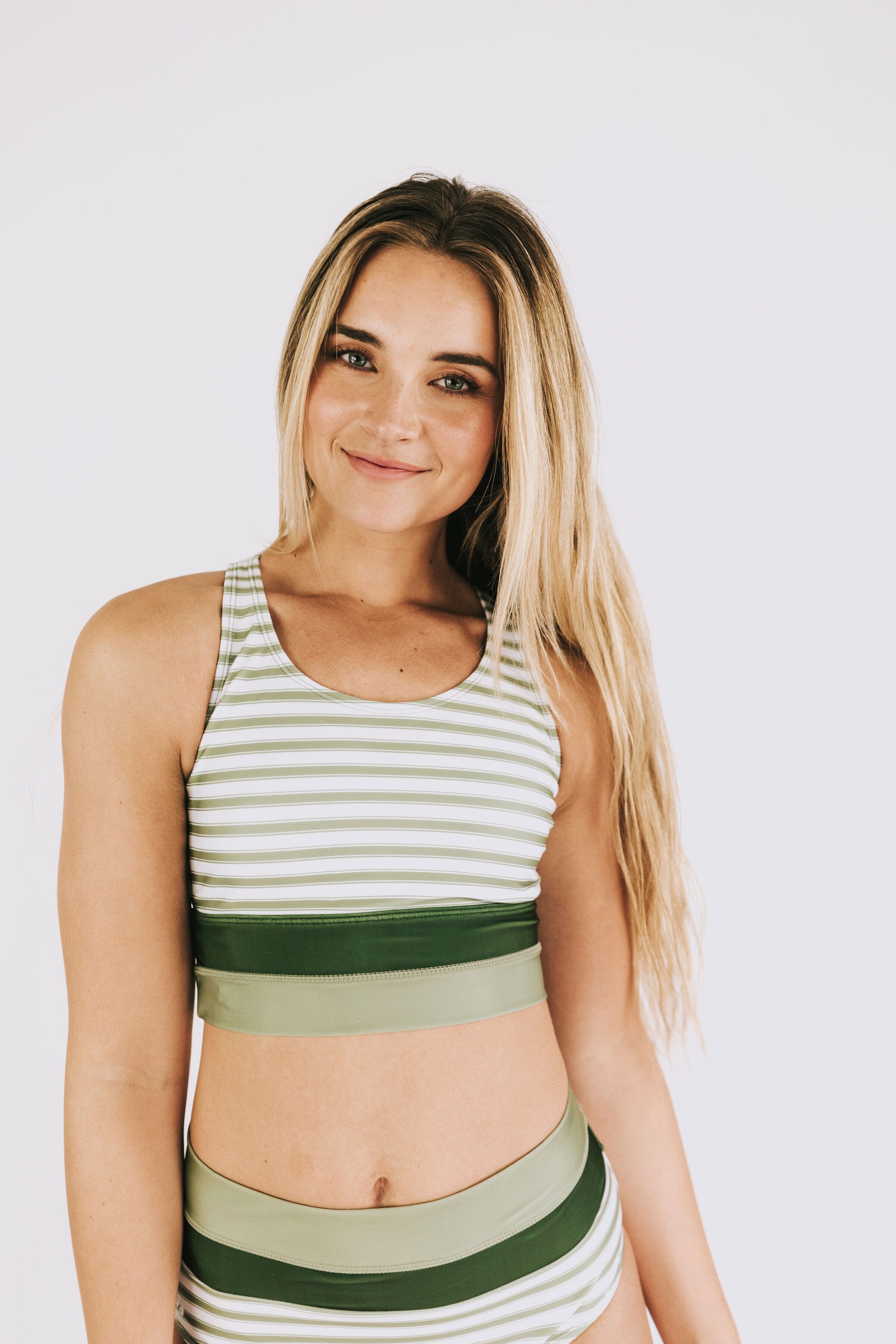 Mariner Cut Back Crop Top