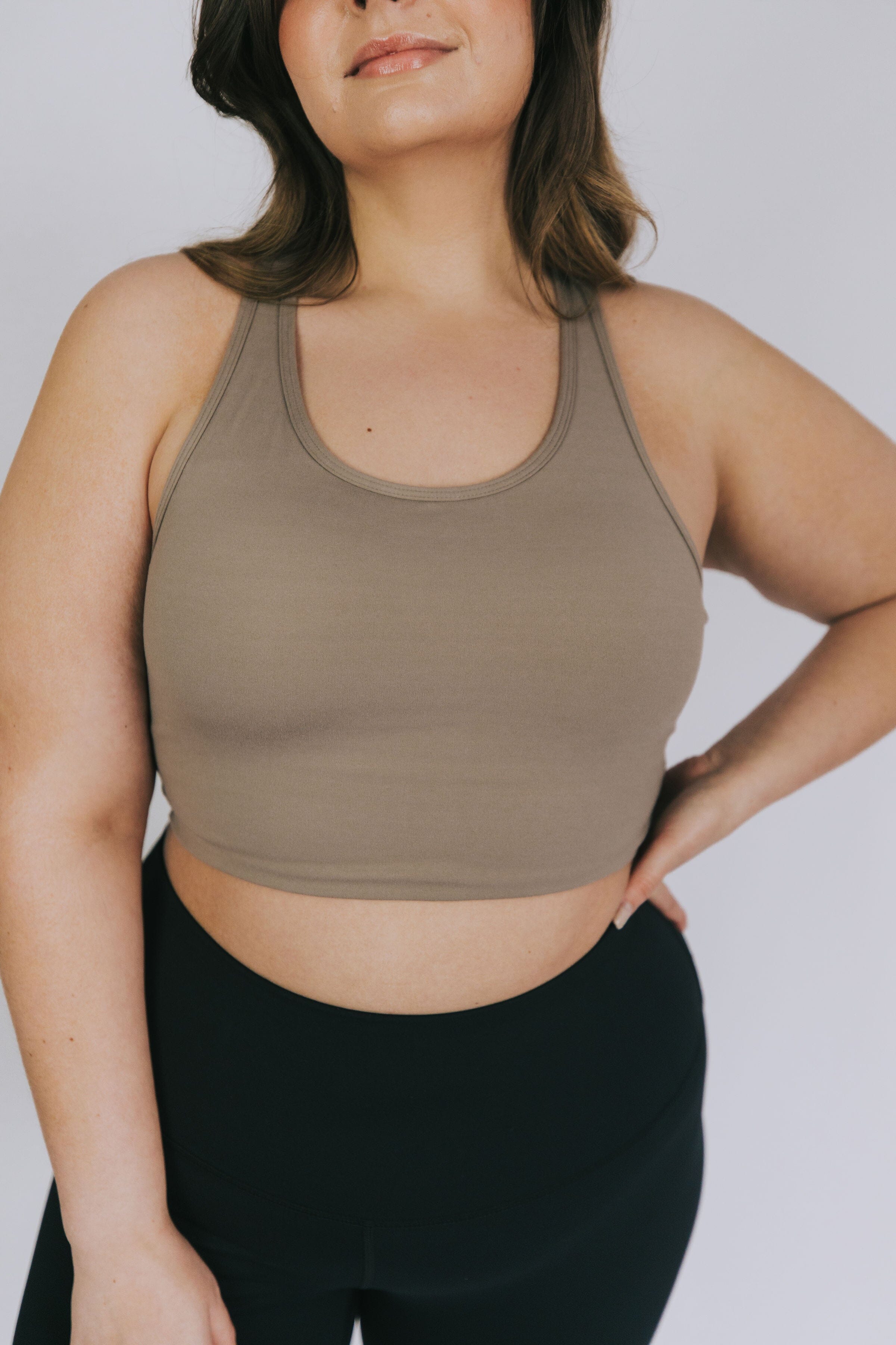 PLUS SIZE - Energized Sports Bra - 2 Colors!
