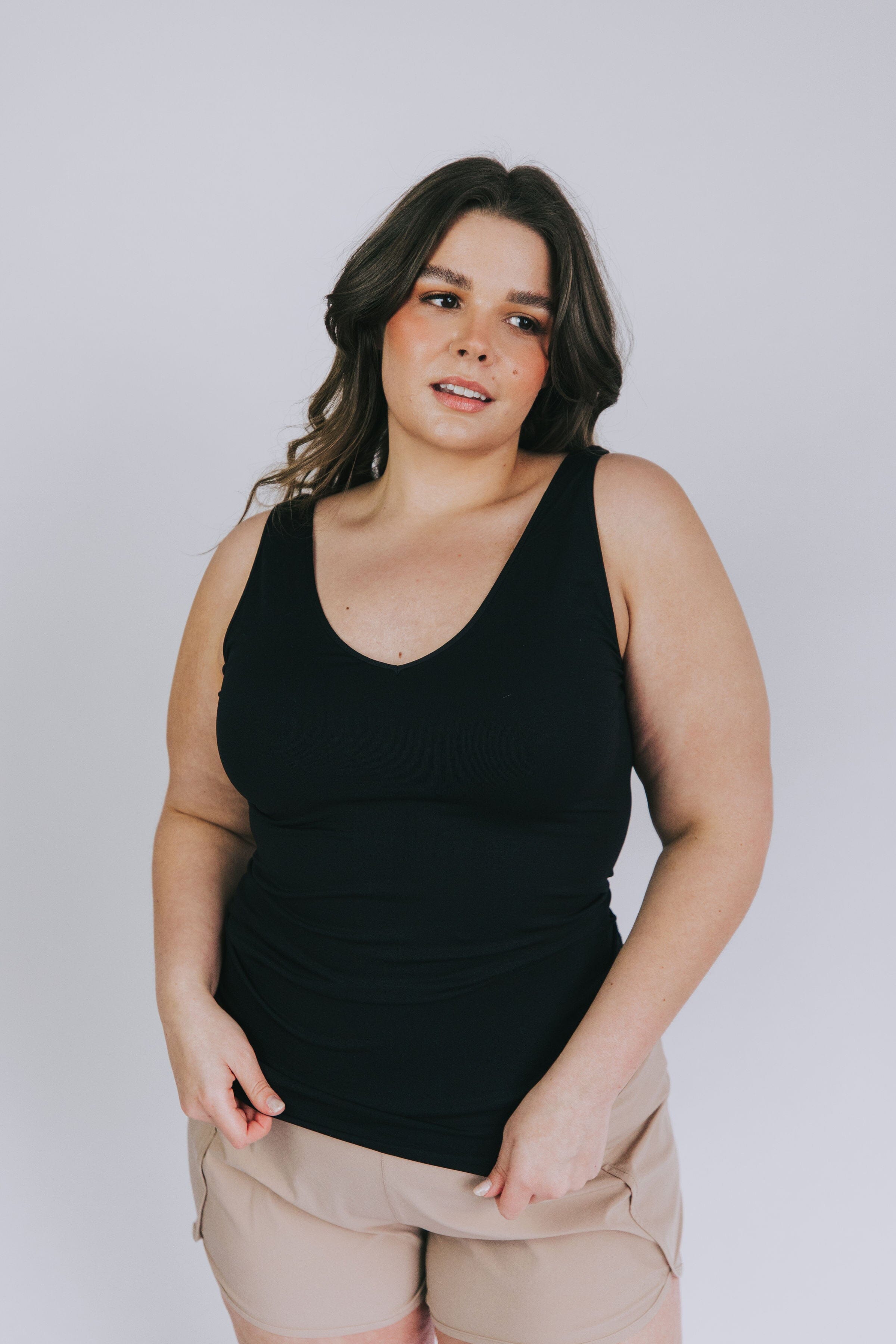 PLUS SIZE - Carrie Active Tank