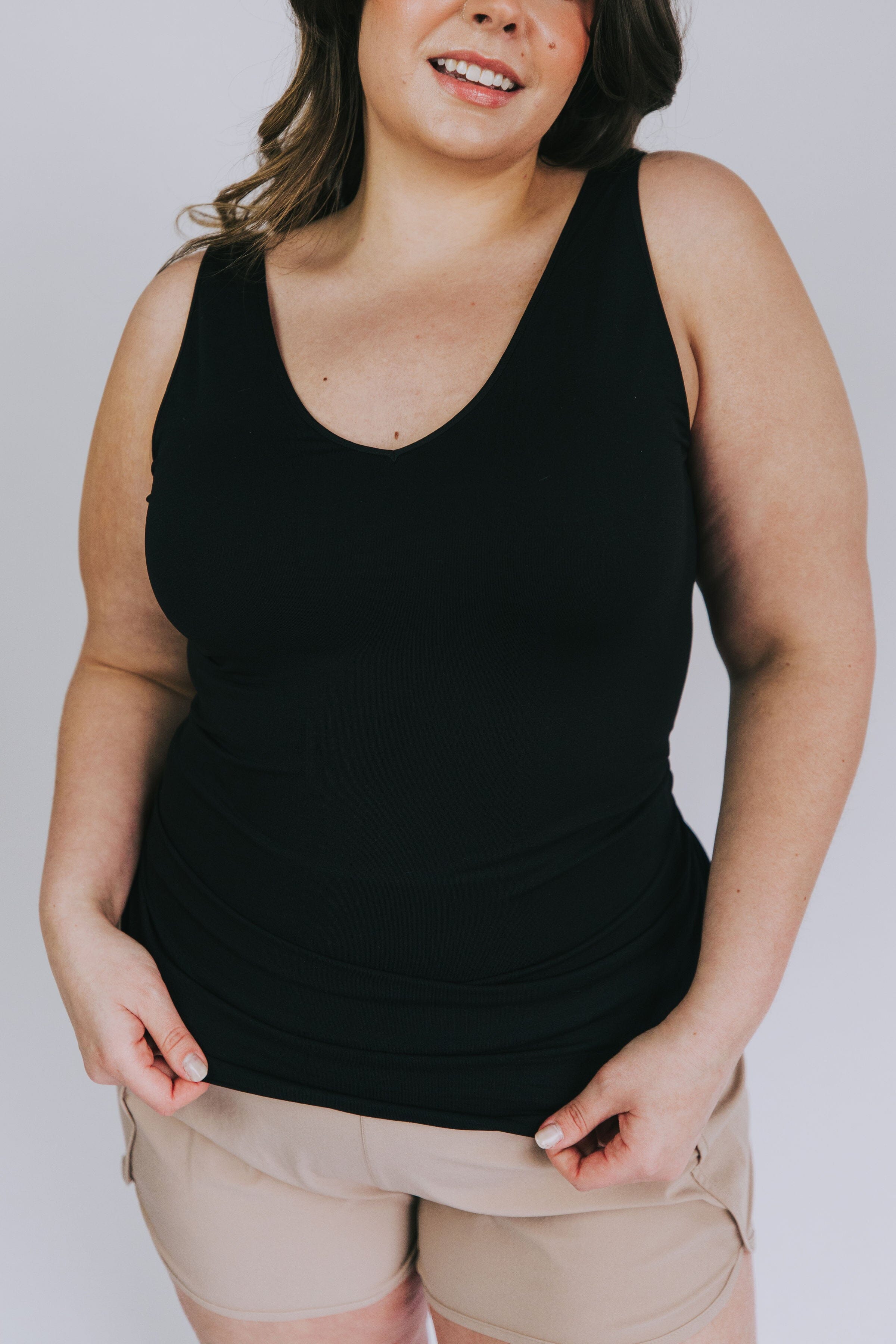 PLUS SIZE - Carrie Active Tank