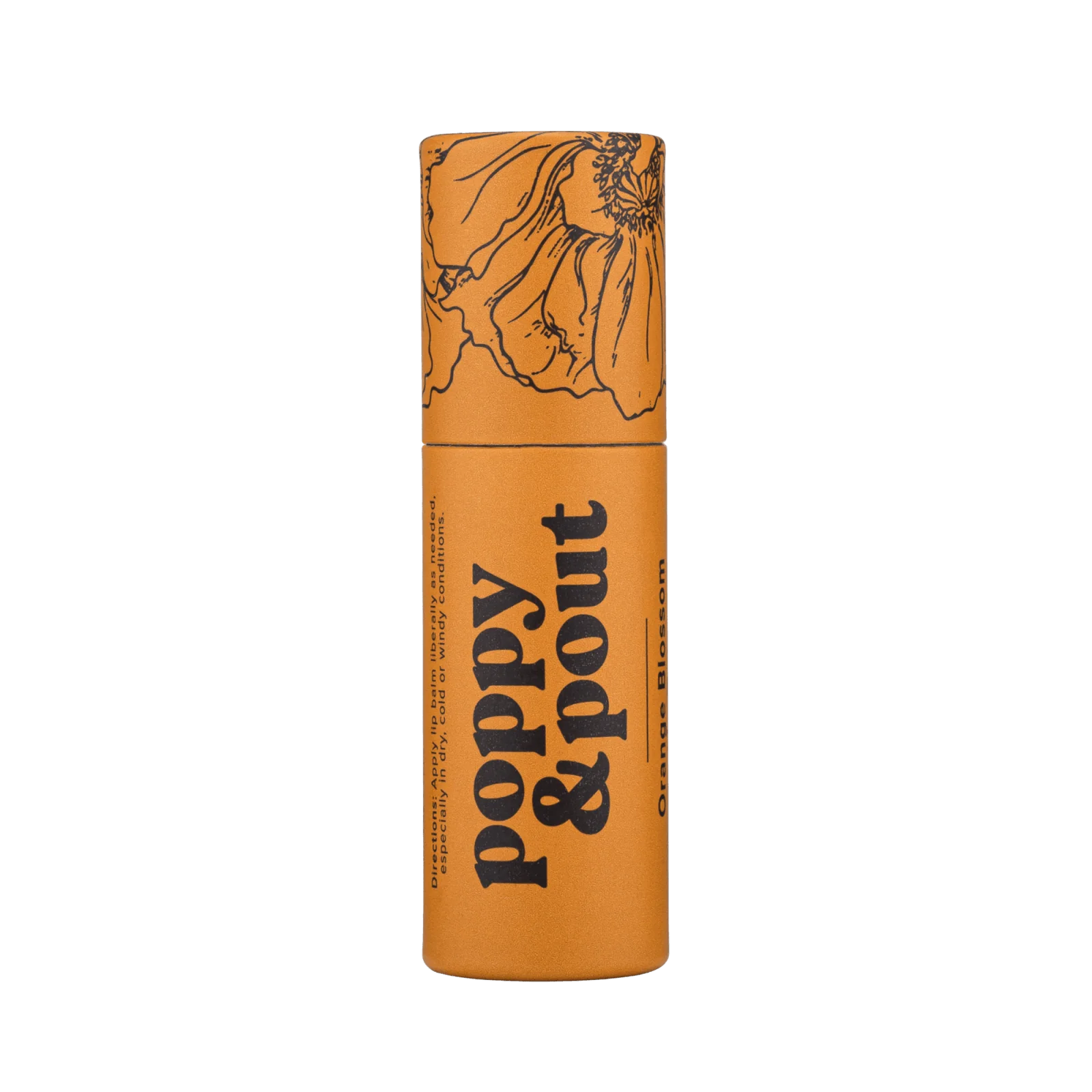 Poppy + Pout Lip Balm - Orange Blossom