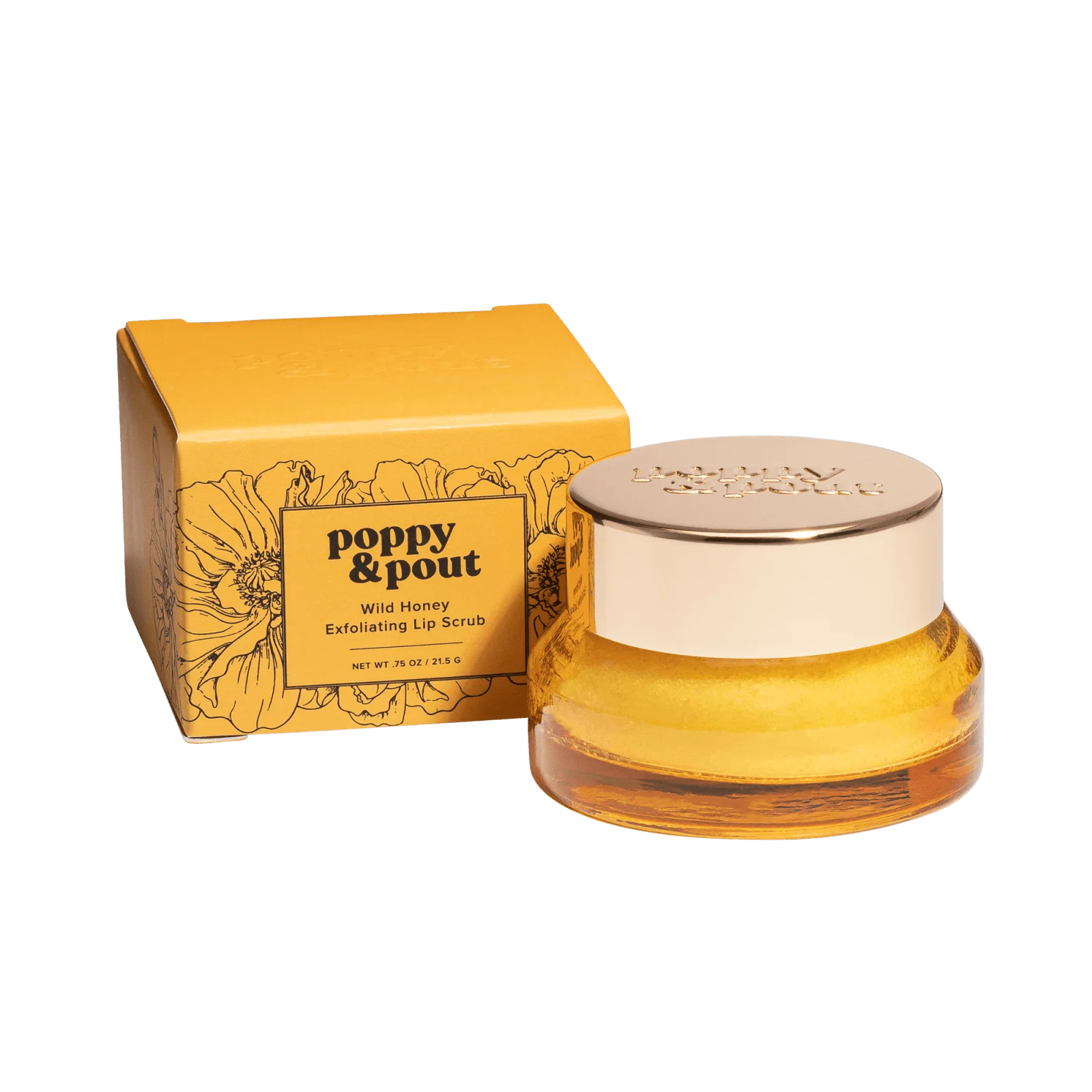 Poppy + Pout Lip Scrub - Wild Honey